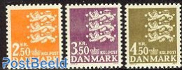 Denmark 1972 Definitives 3v, Mint NH - Nuovi