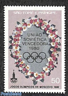 Sao Tome/Principe 1981 Olympic Winners 1v, Mint NH, Sport - Olympic Games - Sao Tomé Y Príncipe