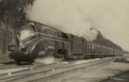 Locomotive 3-1280, Train 108, Chantilly Courses, 1936 - Trenes
