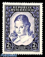 Austria 1952 International Correspondence Club 1v, Mint NH - Nuevos