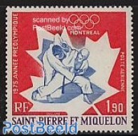 Saint Pierre And Miquelon 1975 Pre Olympic Year 1v, Mint NH, Sport - Judo - Olympic Games - Autres & Non Classés