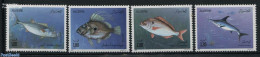 Algeria 1989 Fish 4v, Mint NH, Nature - Fish - Unused Stamps