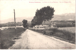 FR66 BOURG MADAME - Verges - La Route De BOURG MADAME - Vue Du Village D'HIX - Belle - Andere & Zonder Classificatie