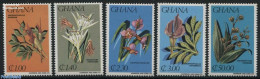 Ghana 1984 Flowers 5v, Mint NH, Nature - Flowers & Plants - Altri & Non Classificati