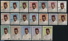 Morocco 1968 Definitives 19v, Mint NH - Autres & Non Classés