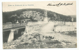 La Gileppe Pont Du Barrage Cachet 1906 Anvers Htje - Gileppe (Dam)