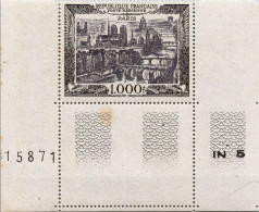 FRANCE - Poste Aérienne - N° 29, Bdf: 1000f. Noir Et Brun Violacé - Paris  Neufs ** De 1950 (Départ Petit Prix) - 1927-1959 Nuevos