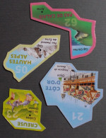 Lot De 4 Aimants Le Gaulois 05 21 23 62  Magnet - Tourismus