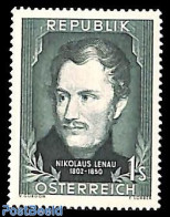 Austria 1952 N. Lenau 1v, Mint NH, Art - Authors - Ongebruikt