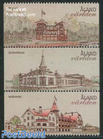 Aland 2012 Nostalgic Architecture 3v [::], Mint NH, Art - Architecture - Ålandinseln