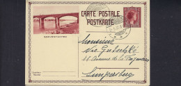 Luxembourg - Luxemburg - Carte-Postale  1932    Grevenmacher   Cachet Dommeldange - Stamped Stationery