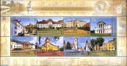Hungary 2018 Castles 8v M/s, Mint NH, Art - Castles & Fortifications - Unused Stamps