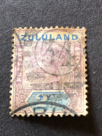 ZULULAND  SG 22 2½d Mauve And Ultramarine MH* - Zululand (1888-1902)