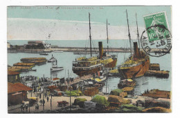Delcampe - CPA COLORISEE ALGER, LE DEPART DU COURRIER DE FRANCE, ALGERIE - Algerien