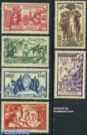 Saint Pierre And Miquelon 1937 World Expo Paris 6v, Unused (hinged), Transport - Various - Ships And Boats - World Exp.. - Bateaux