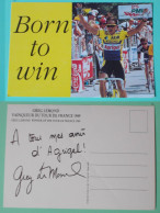 CPM Agrigel Greg Lemon Vainqueur Du Tour De France 1989 - Wielrennen