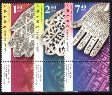 Israel 2006 Khamsa (protective Amulets) Unmounted Mint. - Unused Stamps (with Tabs)