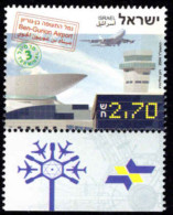 Israel 2004 Ben Gurion Airport Unmounted Mint. - Nuevos (con Tab)