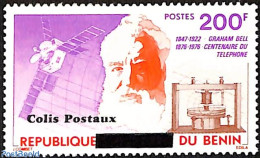 Benin 2007 Graham Bell, Century Of The Telephone, Overprint, Mint NH, Science - Various - Telephones - Errors, Misprin.. - Unused Stamps