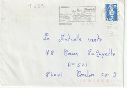 FLAMME  PERMANENTE   / N° 2716   39  DOMBLANS - Mechanical Postmarks (Advertisement)