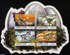 Sierra Leone 2017 Dinosaurs, Mint NH, Nature - Prehistoric Animals - Prehistóricos