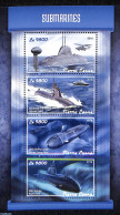 Sierra Leone 2018 Submarines, Mint NH, Transport - Ships And Boats - Schiffe