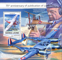 Sierra Leone 2018 Little Prince, Mint NH, Transport - Aircraft & Aviation - Aviones