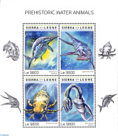 Sierra Leone 2018 Prehistoric Water Animals, Mint NH, Nature - Fish - Prehistoric Animals - Poissons