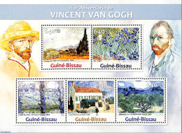 Guinea Bissau 2013 160th Anniversary Of Vincent Van Gogh, Mint NH, Nature - Flowers & Plants - Trees & Forests - Art -.. - Rotary Club