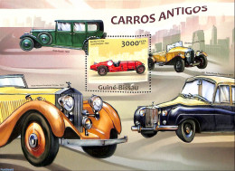 Guinea Bissau 2013 Vintage Cars, Mint NH, Transport - Automobiles - Voitures