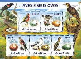 Guinea Bissau 2013 Birds And Their Eggs, Mint NH, Nature - Birds - Guinea-Bissau
