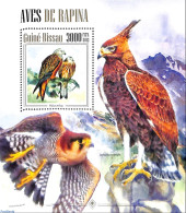 Guinea Bissau 2013 Birds Of Prey, Mint NH, Nature - Birds Of Prey - Guinée-Bissau