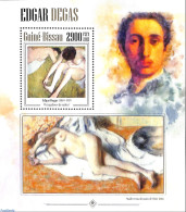 Guinea Bissau 2013 Edgar Degas, Mint NH, Art - Edgar Degas - Nude Paintings - Guinea-Bissau