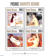 Guinea Bissau 2013 Pierre Auguste Renoir, Mint NH, Art - Nude Paintings - Guinée-Bissau