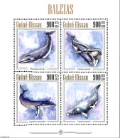 Guinea Bissau 2013 Whales, Mint NH, Nature - Sea Mammals - Guinée-Bissau