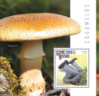 Guinea Bissau 2014 Mushrooms, Mint NH, Nature - Mushrooms - Pilze