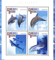 Guinea Bissau 2014 Dolphins, Mint NH, Nature - Sea Mammals - Guinea-Bissau