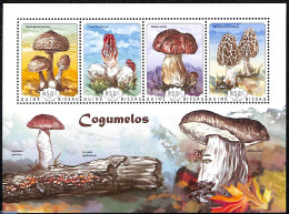 Guinea Bissau 2014 Mushrooms, Mint NH, Nature - Mushrooms - Mushrooms