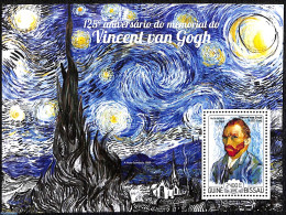 Guinea Bissau 2015 Vincent Van Gogh, Mint NH, Art - Paintings - Self Portraits - Vincent Van Gogh - Guinea-Bissau