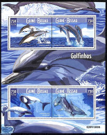 Guinea Bissau 2015 Dolphins, Mint NH, Nature - Sea Mammals - Guinée-Bissau