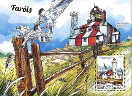 Guinea Bissau 2015 Lighthouses, Mint NH, Nature - Various - Birds - Lighthouses & Safety At Sea - Faros