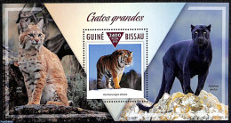 Guinea Bissau 2015 Big Cats, Mint NH, Nature - Cat Family - Guinée-Bissau