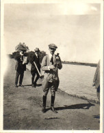 Photographie Photo Vintage Snapshot Amateur Homme Chasse Chasseur Mode  - Sonstige & Ohne Zuordnung