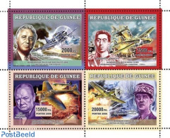 Guinea, Republic 2006 Military Planes, Mint NH, History - Transport - American Presidents - Militarism - Politicians -.. - Militaria