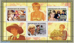 Guinea, Republic 2006 Lady Diana, Mint NH, History - Performance Art - American Presidents - Charles & Diana - Music - Royalties, Royals