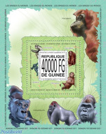 Guinea, Republic 2013 Monkeys Of The World, Mint NH, Nature - Monkeys - Autres & Non Classés