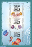 Guinea, Republic 2013 Jellyfishes Of The World, Mint NH, Nature - Animals (others & Mixed) - Autres & Non Classés