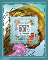 Guinea, Republic 2013 Jellyfishes Of The World, Mint NH, Nature - Animals (others & Mixed) - Fish - Fische