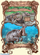 Guinea, Republic 2013 Hippos, Mint NH, Nature - Hippopotamus - Autres & Non Classés