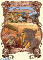 Guinea, Republic 2013 Lions, Mint NH, Nature - Cat Family - Sonstige & Ohne Zuordnung